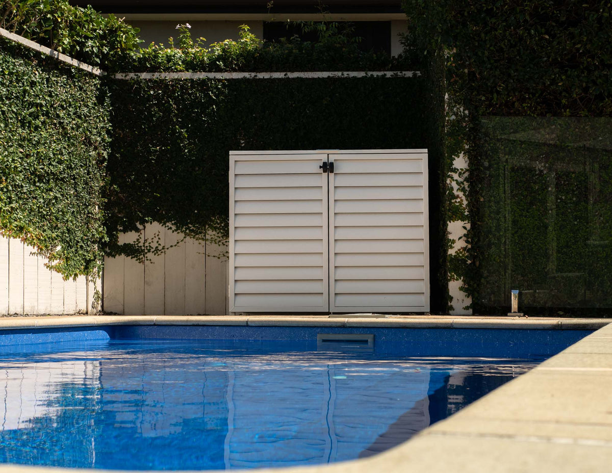 Aluminium Pool Pump Cover NZ Swimming Pool Pump Covers enclosenz