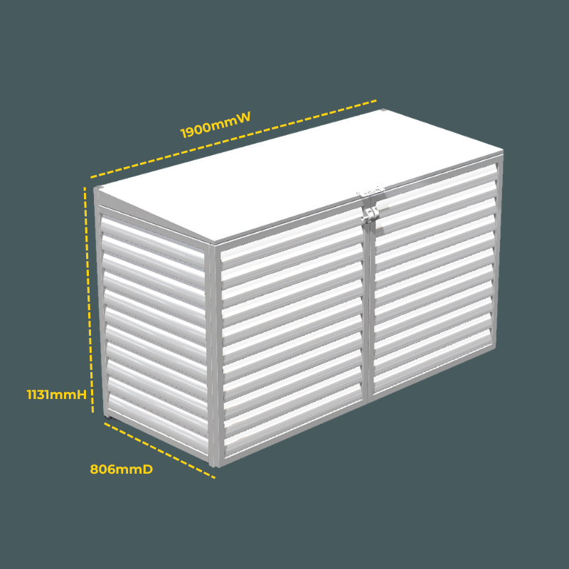Three-Bin Cover